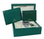 MINT 2017 Rolex Sea-Dweller 4000 SD4K 116600 Steel Black Ceramic Dive Watch Box