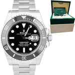 NEW STICKERED 2021 Rolex Submariner Date 41mm Steel Black Dive Watch 126610 LN