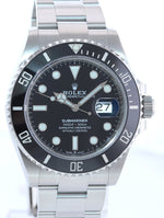 2022 NEW PAPERS Rolex Submariner 41mm Black Ceramic 126610 Watch Box