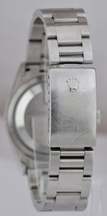 UNPOL. Rolex Explorer I Black 36mm Automatic Stainless Steel Oyster Watch 14270