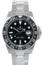 MINT PAPERS Rolex GMT Master II 116710 Steel Black Ceramic Watch Box
