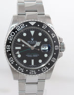 MINT PAPERS Rolex GMT Master II 116710 Steel Black Ceramic Watch Box