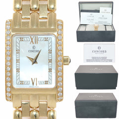 Concord veneto 2024 18k gold watch