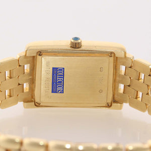 Ladies Concord Veneto 18k Yellow Gold Diamond 51-25-665 MOP Quartz Watch