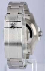 BRAND NEW 2021 Rolex Submariner 4mm No-Date Black Ceramic Steel 124060 Watch B&P