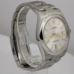 NEW SEPTEMBER 2022 Rolex Oyster Perpetual 41mm SILVER GOLD Oyster Watch 124300