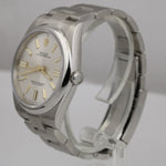NEW SEPTEMBER 2022 Rolex Oyster Perpetual 41mm SILVER GOLD Oyster Watch 124300