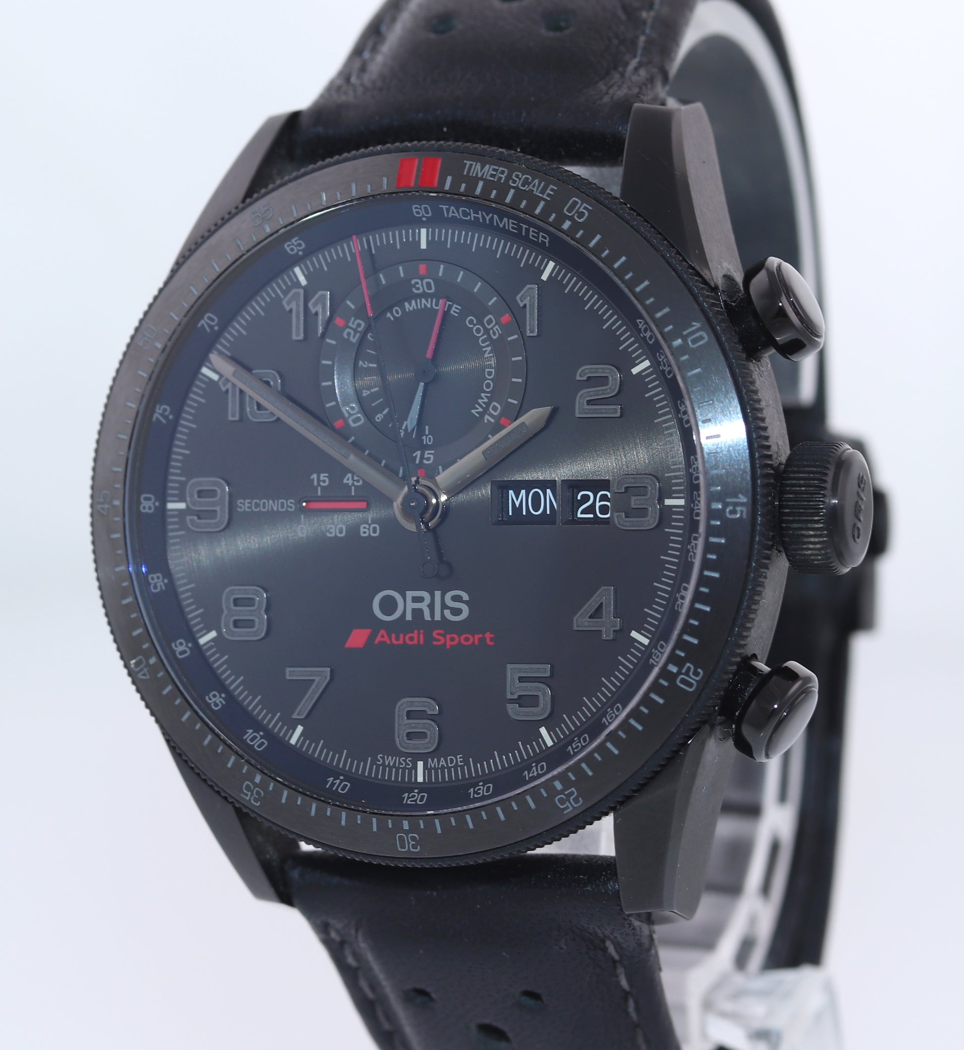 PAPERS MINT Oris Audi Sport Limited Chrono 01 778 7661 7784 Day Date B