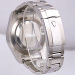 2013 Rolex Datejust II Blue Azzurro 41mm Stainless 18K White Gold Watch 116334