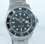 NEW 2019 PAPERS Mark I Rolex Red Sea-Dweller 43mm 126600 Steel Watch Box