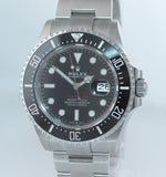 NEW 2019 PAPERS Mark I Rolex Red Sea-Dweller 43mm 126600 Steel Watch Box