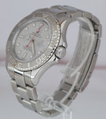 MINT Men's Rolex Yacht-Master Stainless Platinum 40mm Swiss Date Watch 16622