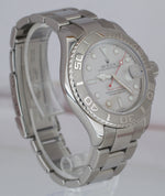 MINT Men's Rolex Yacht-Master Stainless Platinum 40mm Swiss Date Watch 16622
