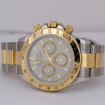 Rolex Daytona Cosmograph 40mm Slate Gray 18K Gold Steel Two-Tone 116523 Watch