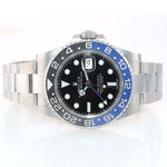 2018 PAPERS Rolex GMT Master II 116710 BLNR Steel Ceramic Blue Batman Watch