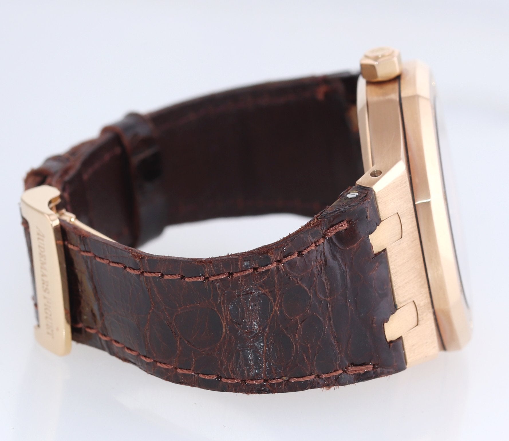 Audemars Piguet Royal Oak Dual Time Power Reserve 39mm Black Rose Gold 26120OR