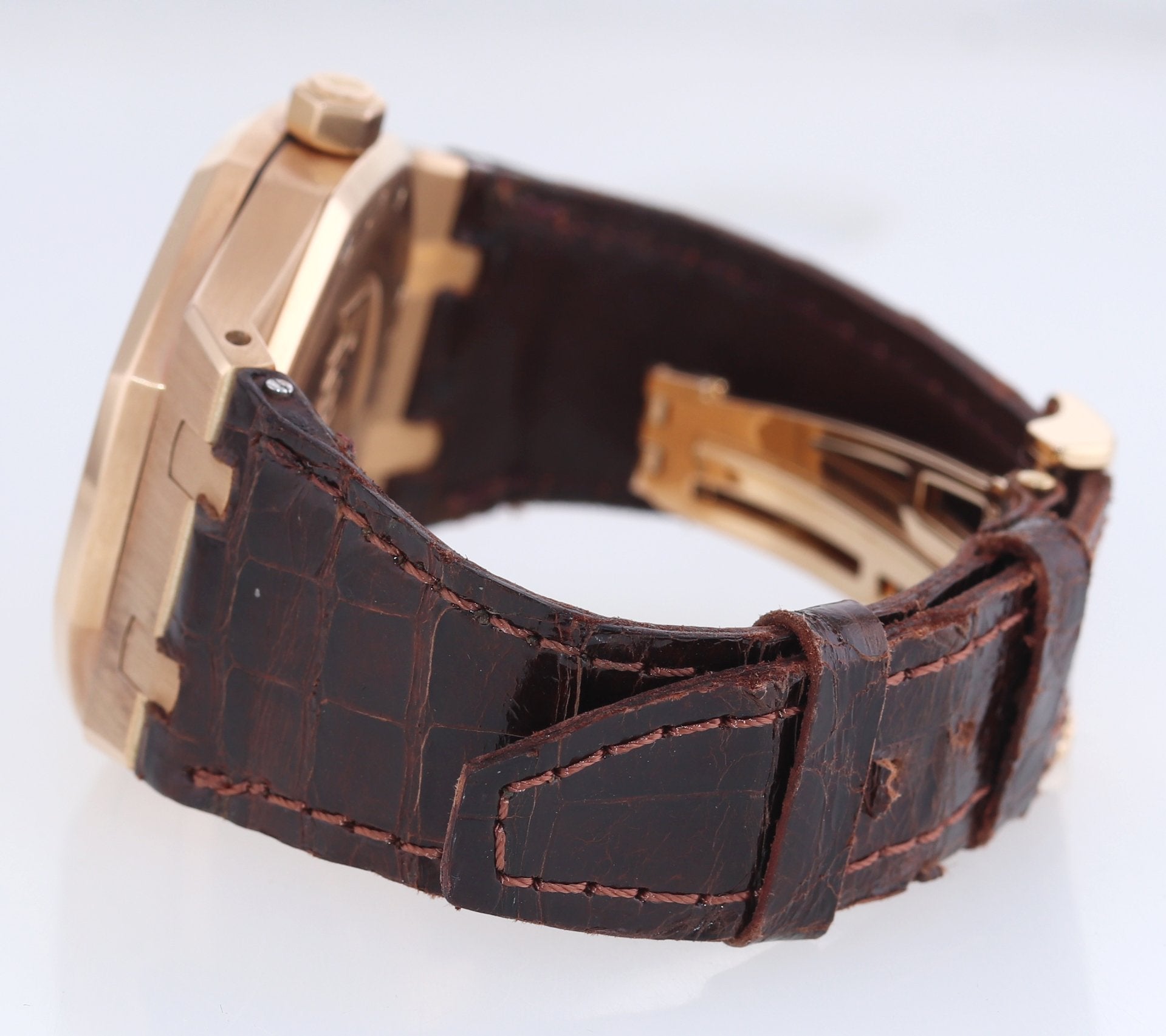 Audemars Piguet Royal Oak Dual Time Power Reserve 39mm Black Rose Gold 26120OR