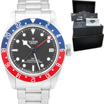 2021 Tudor Black Bay GMT Pepsi 41mm Stainless Steel Black Date Watch 79830 RB