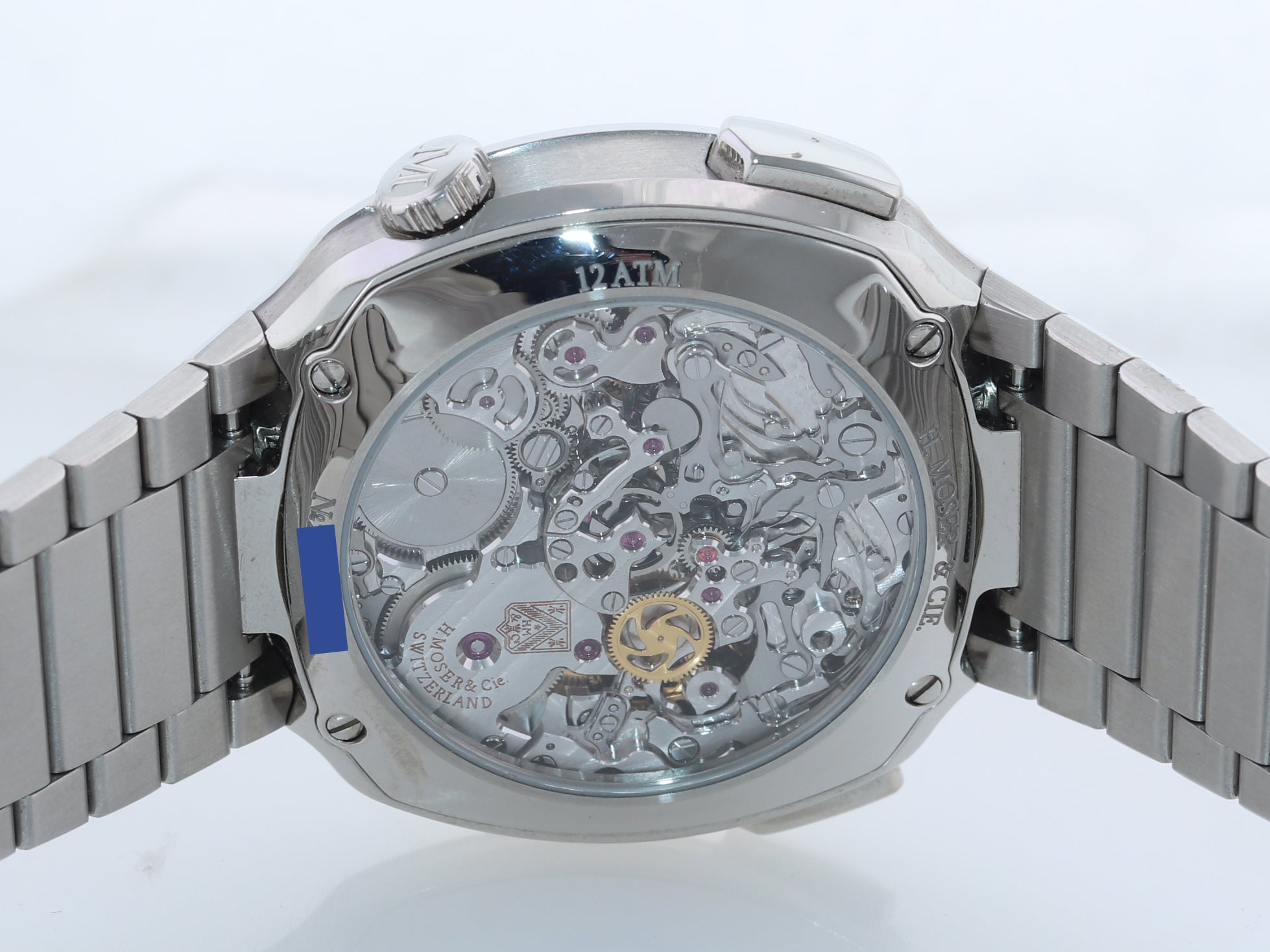 2022 PAPERS H. Moser & Cie. Flyback Streamliner Chrono 42mm Blue 6902-1201 Watch