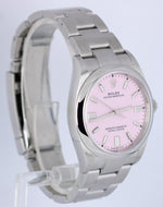 MINT Rolex Oyster Perpetual 36mm Automatic Stainless Steel Pink Dial 126000
