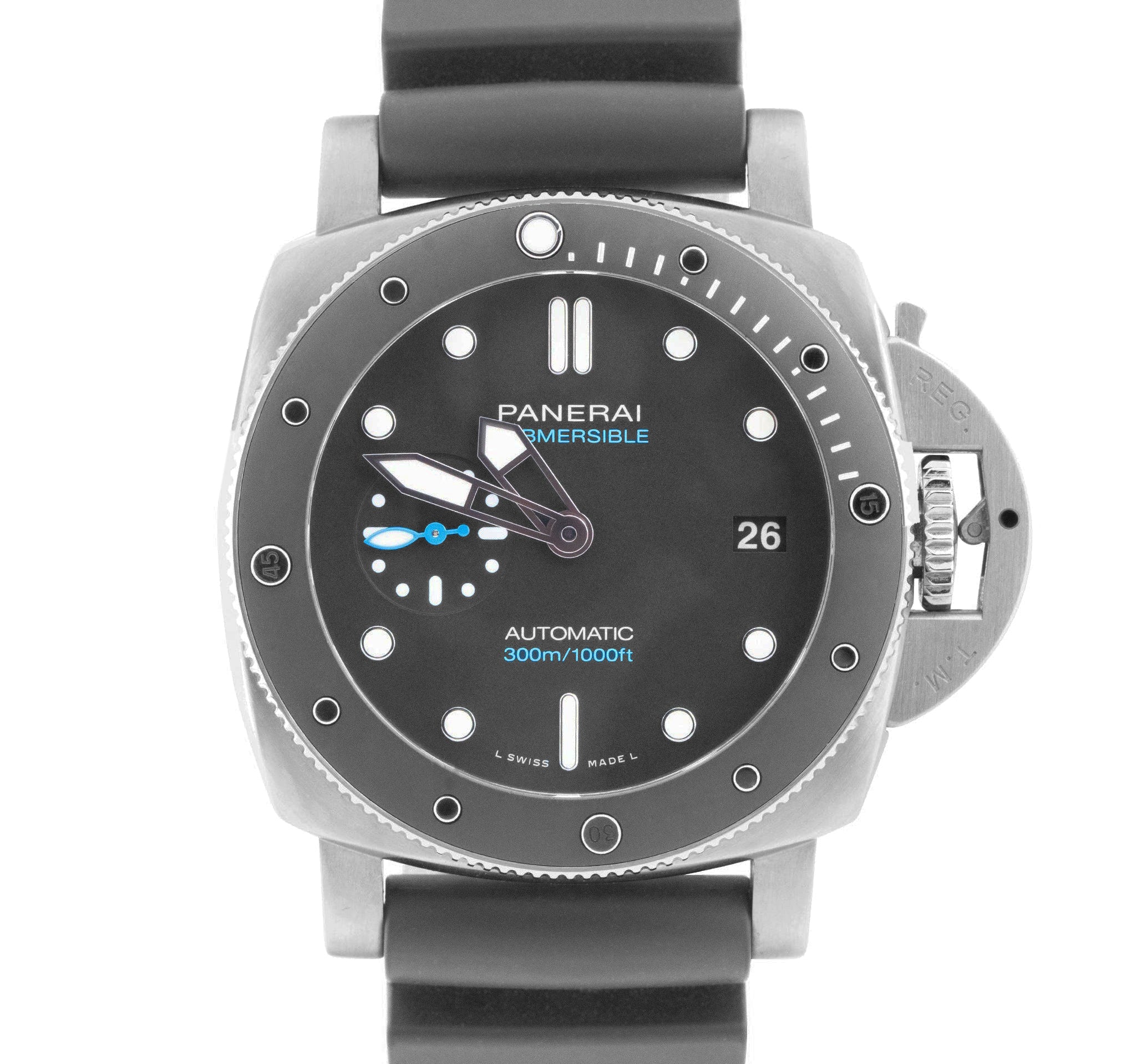 Panerai Submersible PAM 683 Black Automatic 42mm Stainless Steel Watch