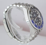 LNIB 2019 Rolex GMT-Master II Batman Black Blue SS Ceramic 40mm 126710 BLNR