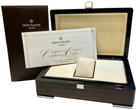 PAPERS Patek Philippe Aquanaut Blue 18K White Gold 42.2mm Watch 5168G-001 B+P