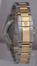 Rolex Daytona Cosmograph Stainless Gold White Chronograph 40mm Watch 116523 B+P