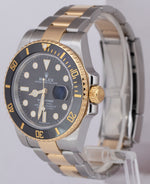 MINT Rolex Submariner Date Ceramic Two-Tone Stainless Gold Black Watch 116613 LN