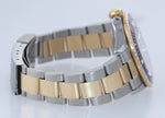 Rolex Submariner 16803 Blue Dial 18k Yellow Gold Two-Tone 16613 40mm Watch 16613