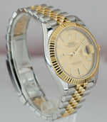 2020 MINT Rolex DateJust 41 II 126333 Champagne Two-Tone 41mm Jubilee Watch