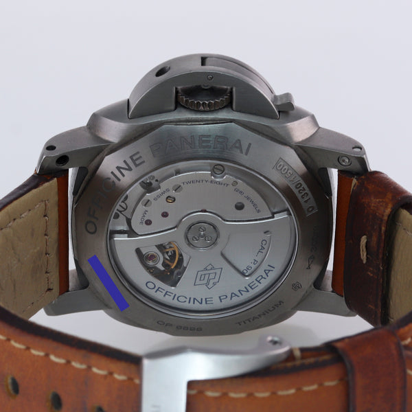 PAPERS Panerai PAM 351 PAM00351 Luminor Marina Automatic 44mm Titanium