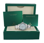 MINT Rolex Yacht-Master 16622 Steel Platinum Dial & Bezel 40mm Watch Box
