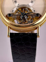 RARE Breguet Classique Tourbillon 18K Yellow Gold 3350 35mm Manual Watch