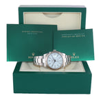 2020-2021 Rolex DateJust 41 126334 White Stick Steel Fluted Oyster Watch Box