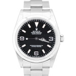 UNPOLISHED Rolex Explorer I Black 36mm Automatic Stainless Oyster Watch 14270
