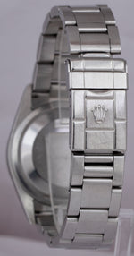 UNPOLISHED Rolex Explorer I Black 36mm Stainless Steel Automatic Watch 114270