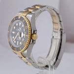 2020 NEW CARD Rolex Sea-Dweller 43mm Two-Tone Yellow Gold Black Watch 126603