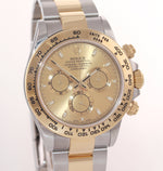 MINT PAPERS 2018 Rolex Daytona 116503 Champagne Two Tone Steel Gold Watch Box