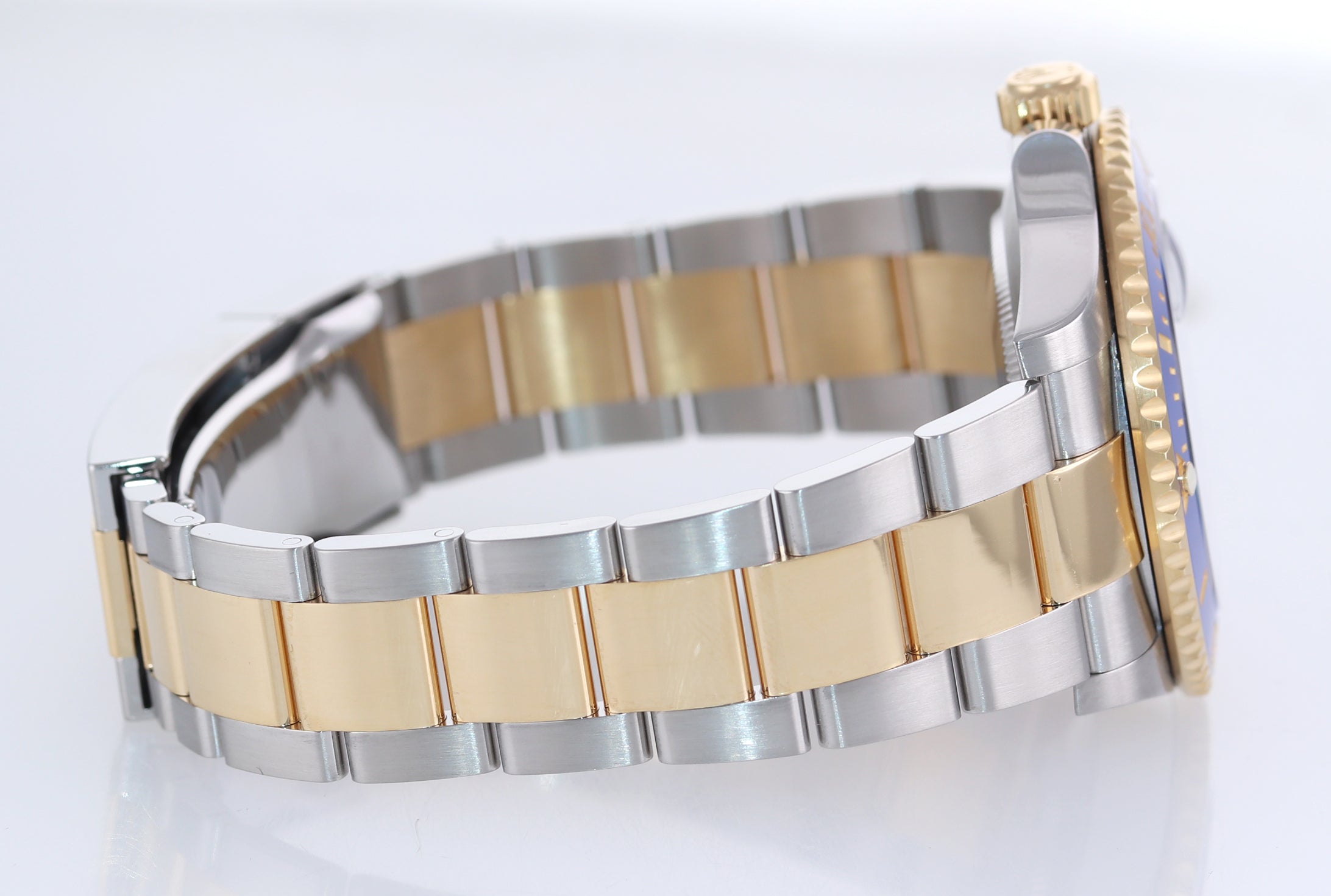 2021 PAPERS Rolex Submariner 41mm Blue 126613LB Two Tone Gold Watch Box