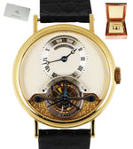 RARE Breguet Classique Tourbillon 18K Yellow Gold 3350 35mm Manual Watch