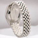 MINT Rolex DateJust JUBILEE White 36mm RED ROULETTE 18K Gold Steel Watch 116234