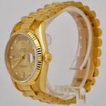 TOP CONDITION Rolex Day-Date President 36mm Champagne DIAMOND Gold Watch 18238