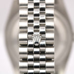 MINT Rolex DateJust JUBILEE White 36mm RED ROULETTE 18K Gold Steel Watch 116234