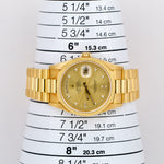 TOP CONDITION Rolex Day-Date President 36mm Champagne DIAMOND Gold Watch 18238