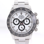 2019 NEW PAPERS Rolex Daytona 116500LN White Ceramic Panda 40mm Steel Watch