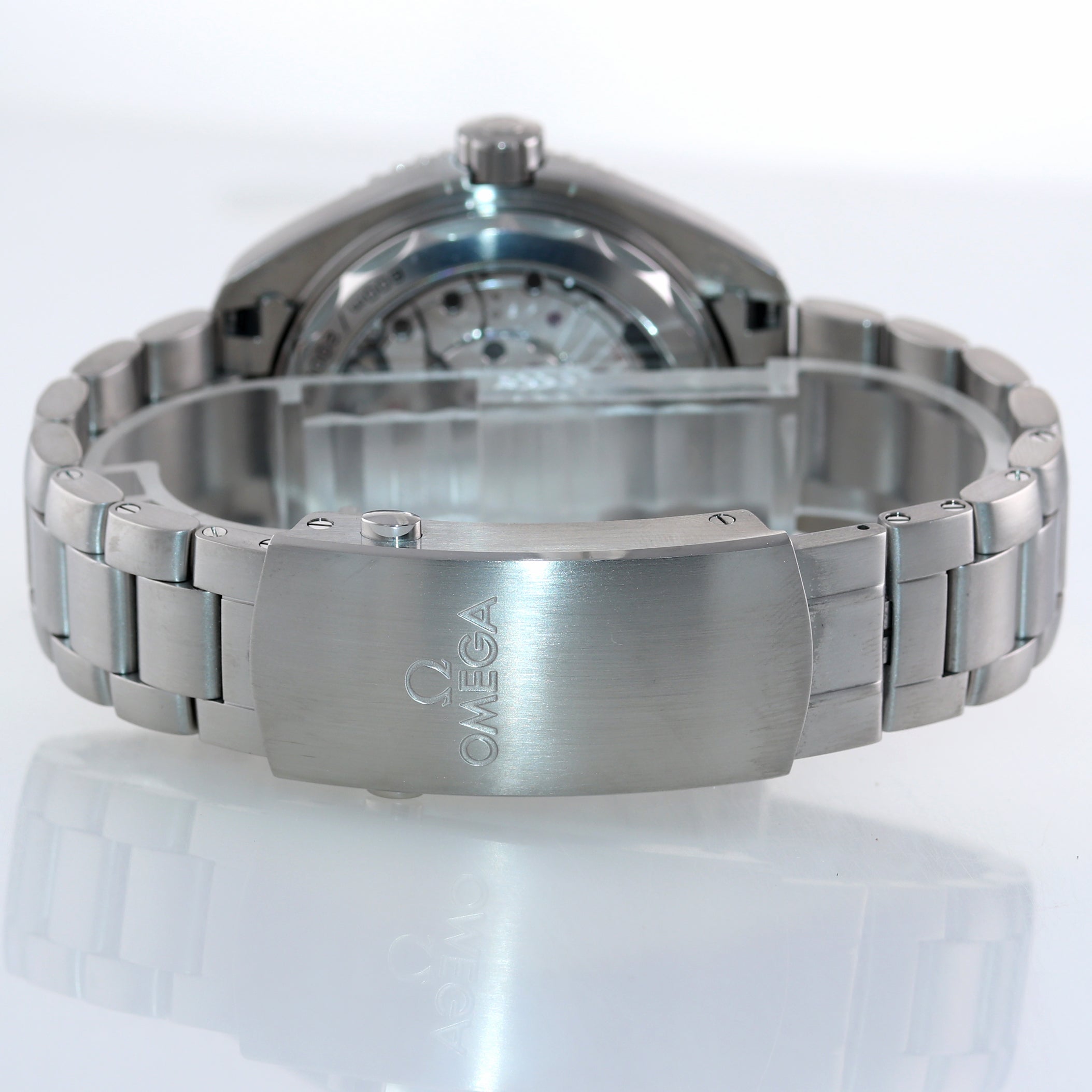 2019 MINT Omega Seamaster Planet Ocean 43.5mm 215.30.44.21.01.002 Ceramic Watch