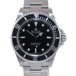 UNPOLISHED 2003 PAPERS Rolex Submariner No-Date 14060m Steel Black Watch Box