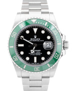 2022 Rolex Submariner 41mm Date GREEN KERMIT Ceramic Steel Watch 126610 LV B+P