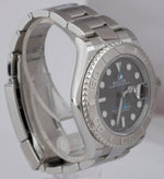 2019 Rolex Yacht-Master 40mm Rhodium Blue 126622 Stainless Oyster Watch B+P